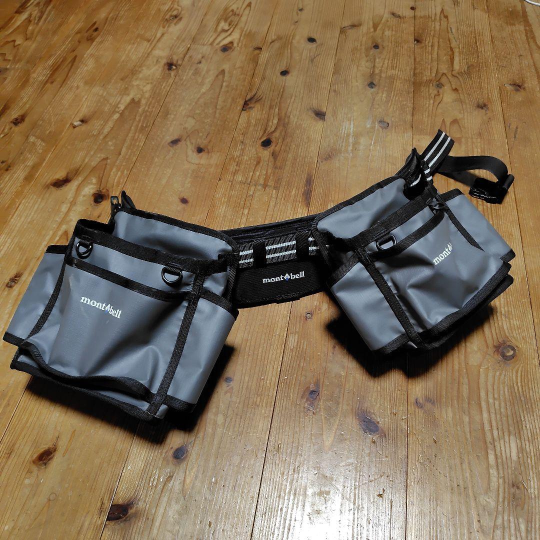 mont-bell ロガーツールベルト、ツールバッグL、ツールバッグM3点セット