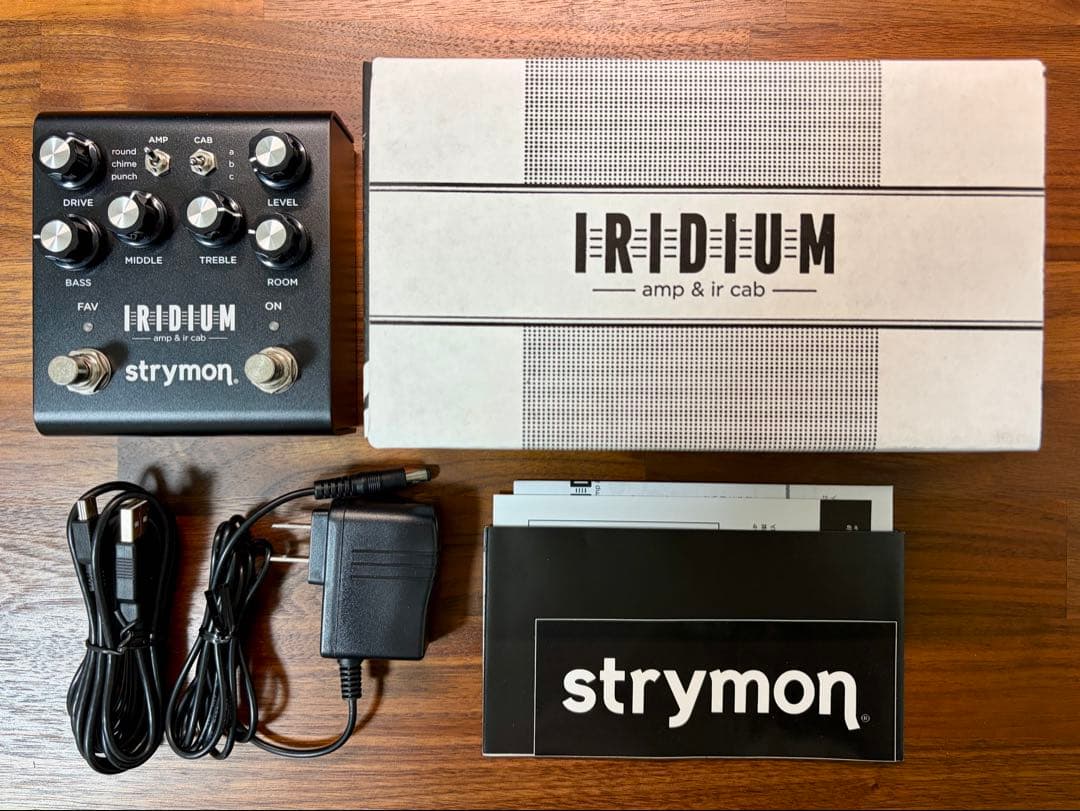 strymon IRIDIUM AMP & IR CABエミュレーター