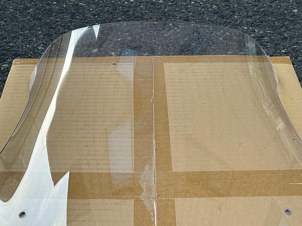 送料込 美品 ワイズギア製 ロングスクリーン 4D9 マジェスティ SG20J
