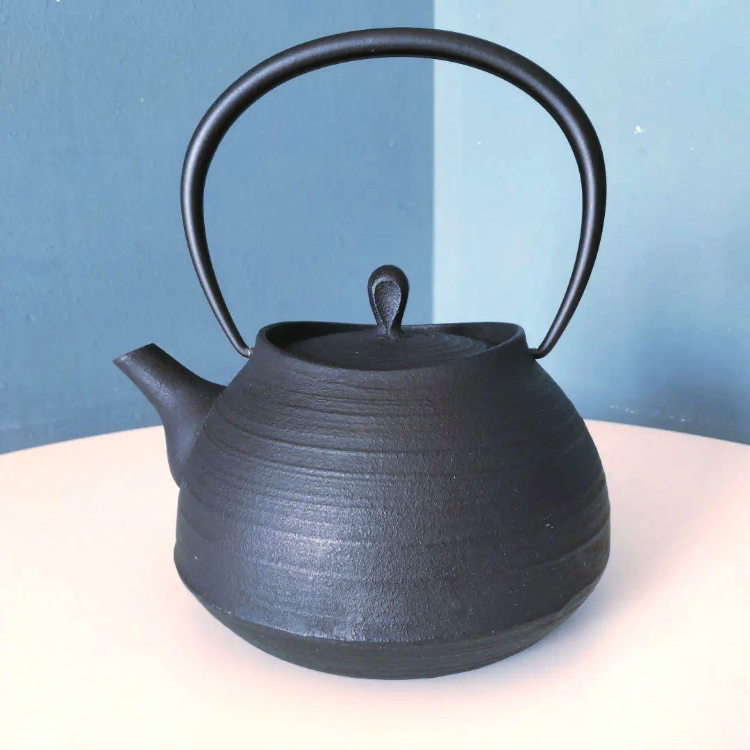 壱鋳堂 南部鉄器 鉄瓶 刷毛目　1.0リットル