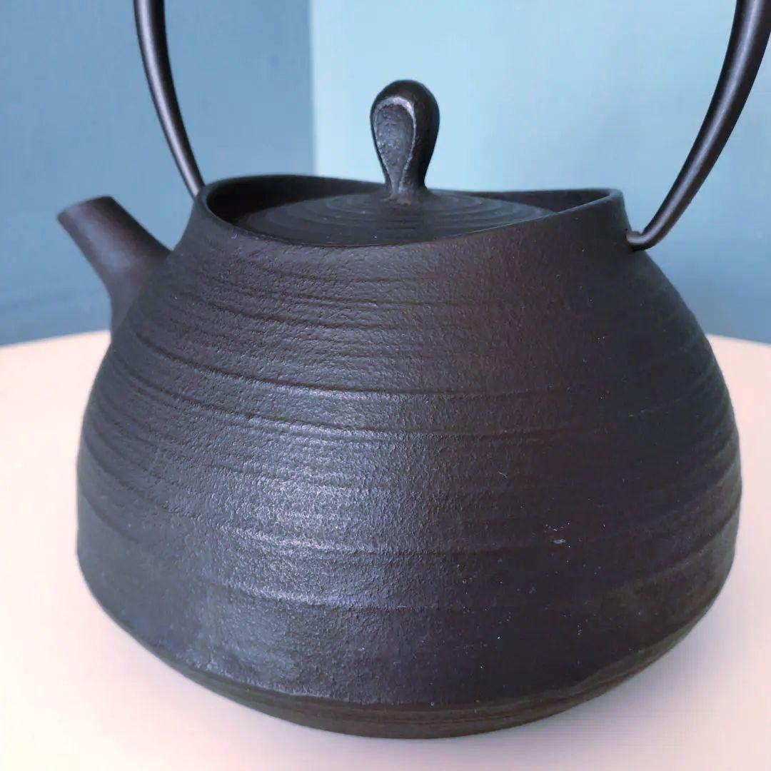 壱鋳堂 南部鉄器 鉄瓶 刷毛目　1.0リットル