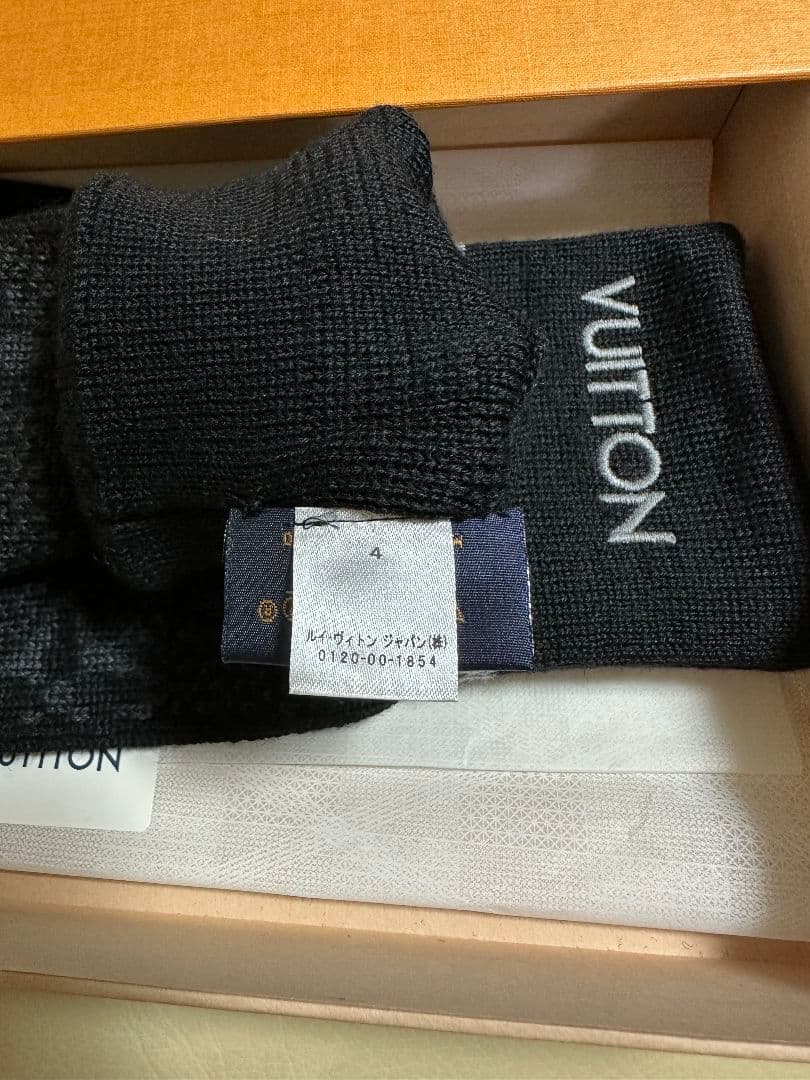 masa様　LOUIS VUITTON モノグラム　手袋　ブラック 新品未使用