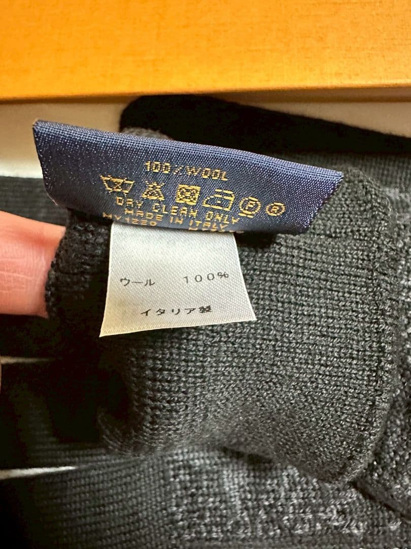 masa様　LOUIS VUITTON モノグラム　手袋　ブラック 新品未使用