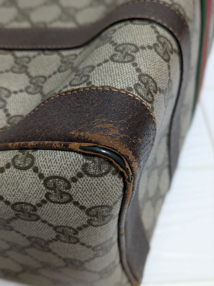 Gucci ボストンバッグ GGパターン