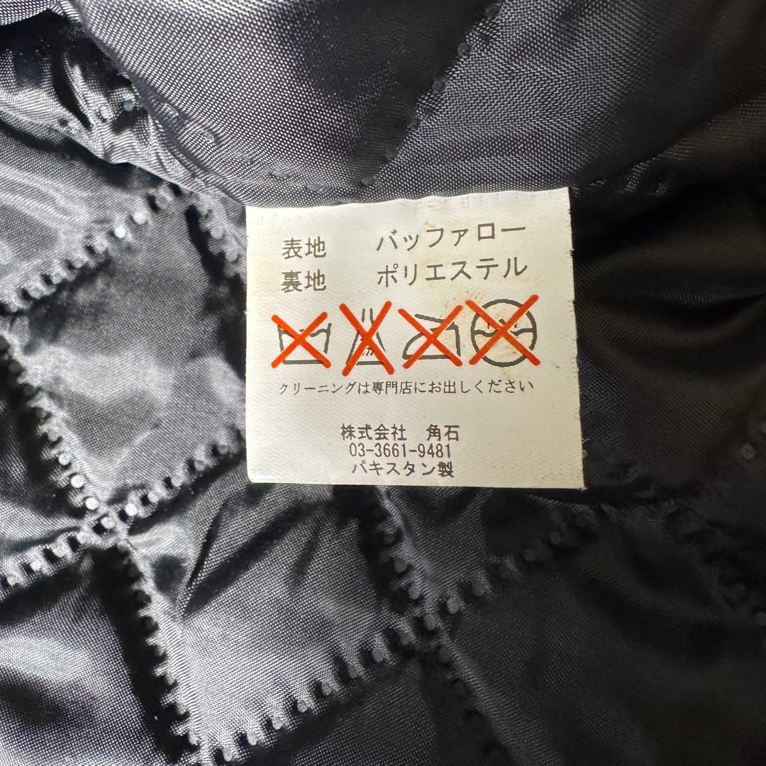 極美品✨HORN WORKS レザージャケット ライダース 本革 バッファロー