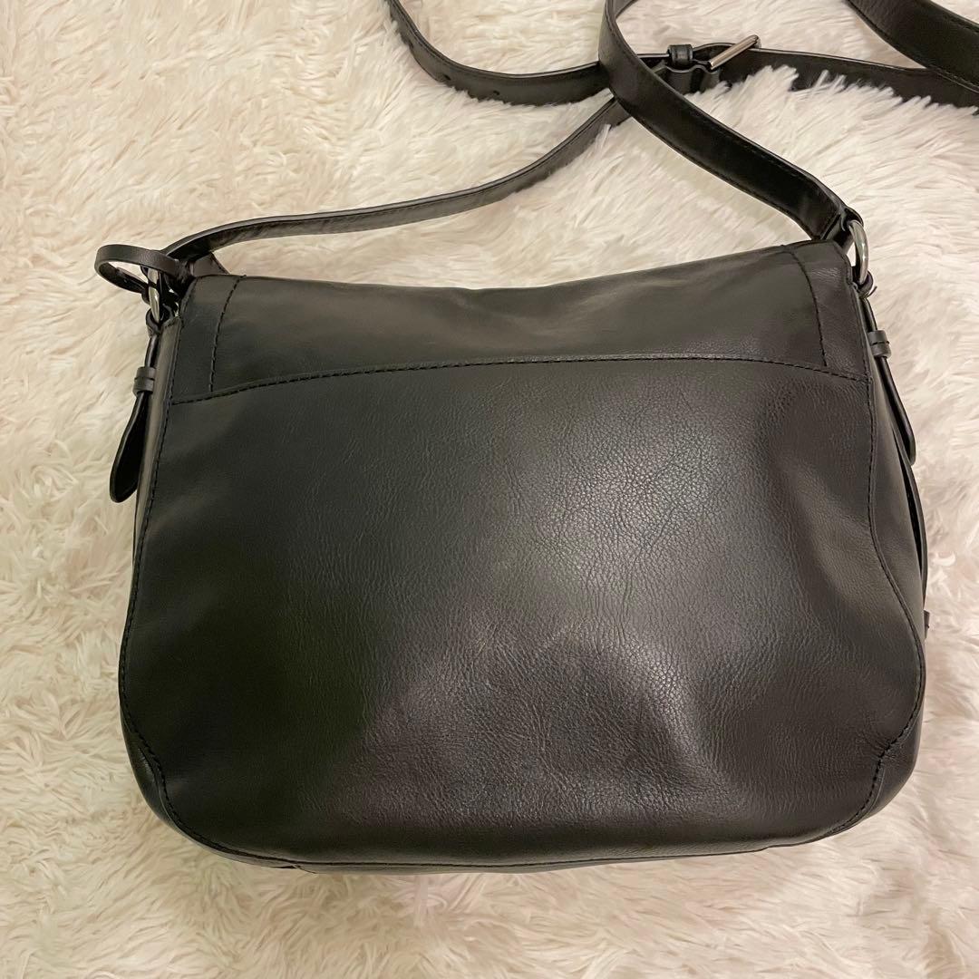 美品★ RALPH LAUREN ラルフローレン　ショルダーバッグ　ブラック