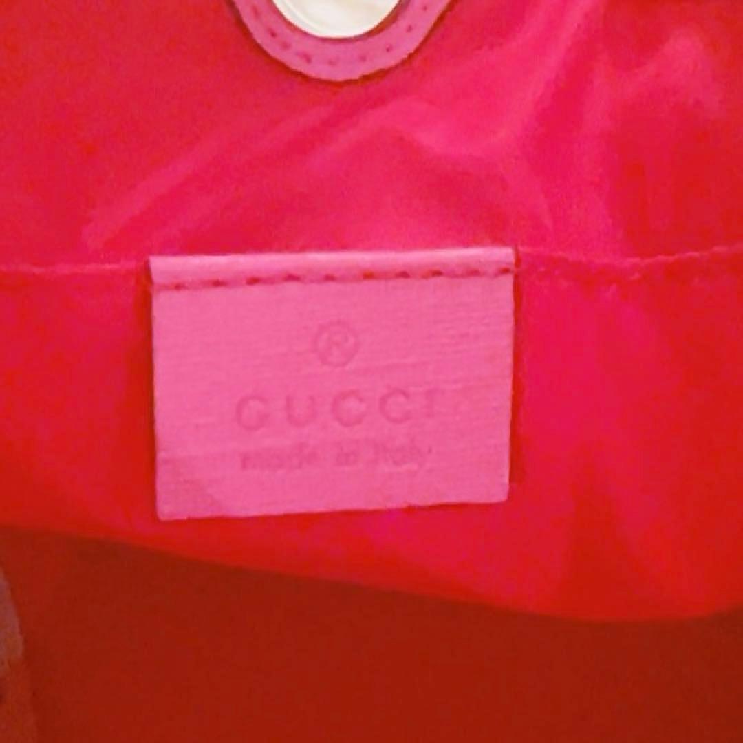 ほぼ未使用品 GUCCIチルドレンバッグ キッズバック 犬