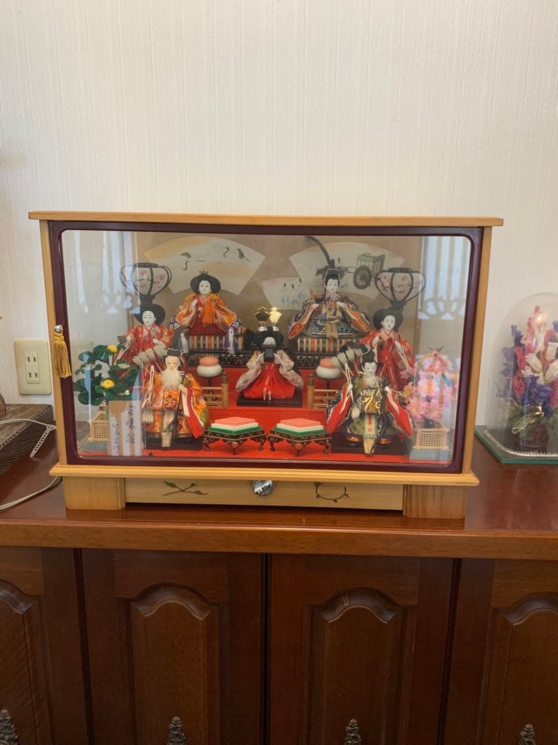 雛人形セット 3段飾り　破格の昭和芸術作品、宝珠雛　格安お値打ち！