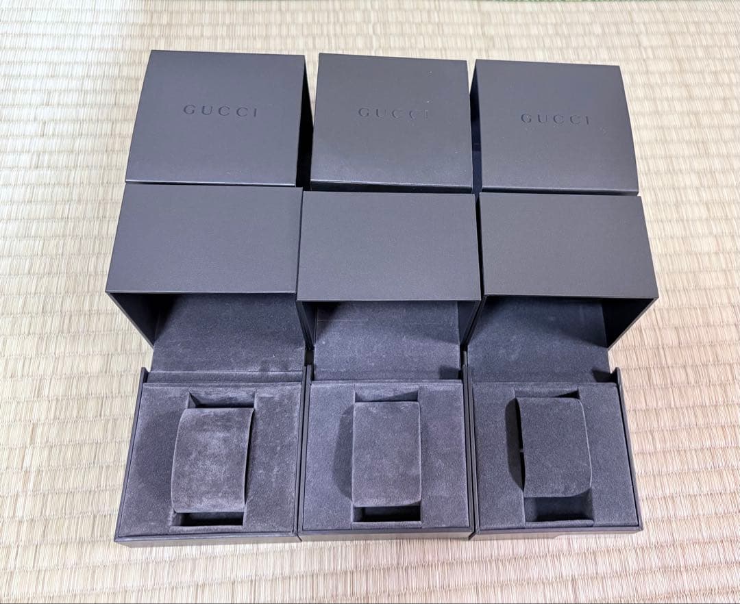 GUCCI ブラック ギフトボックス 3個セット
