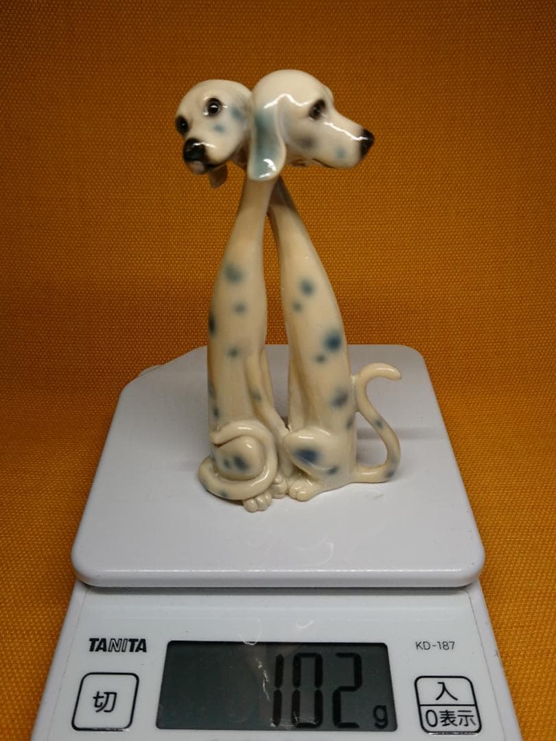 【美品】犬　いぬ　陶器　オブジェ　置物　インテリア　工芸品　美術品　A3413