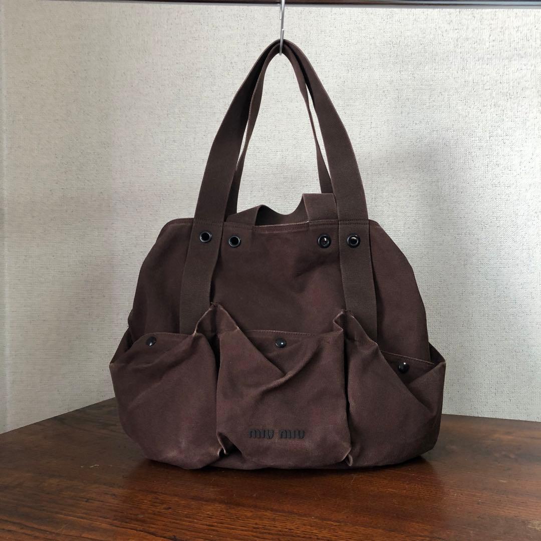 バッグ 90s MIU MIU 2way shoulder bag archive