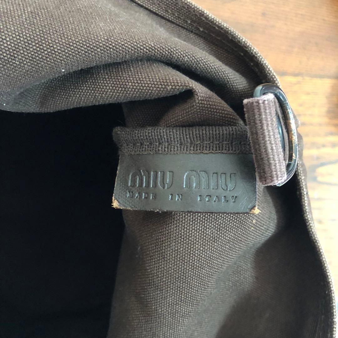 バッグ 90s MIU MIU 2way shoulder bag archive
