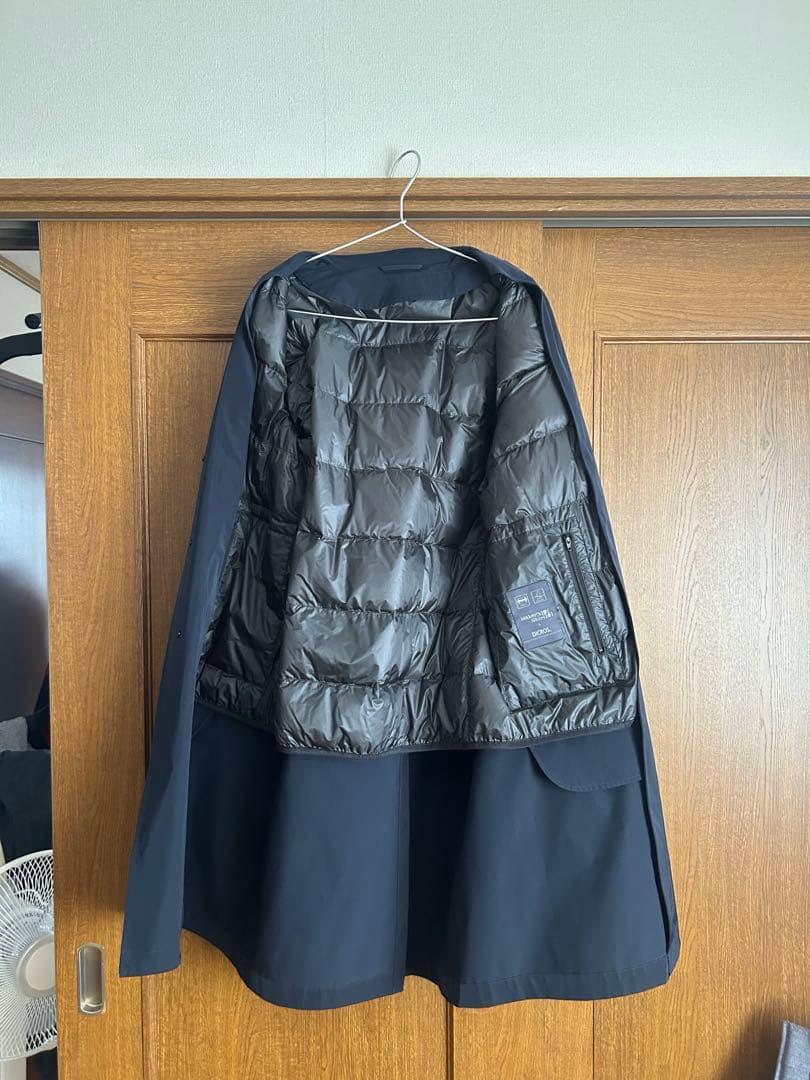 【ウェストハムさん専用】鎌倉シャツ ステンカラーコート ライナーダウン M