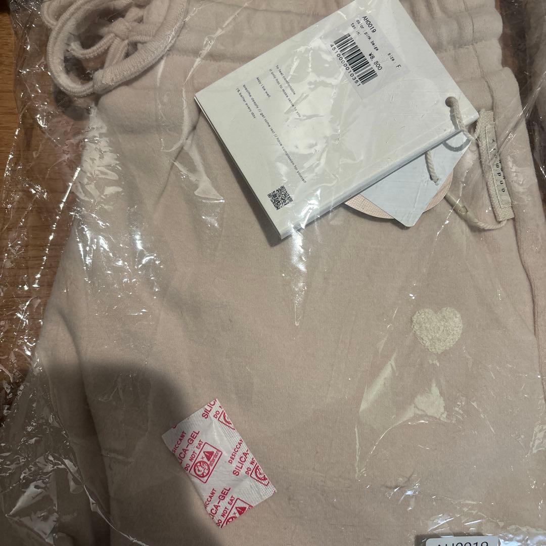ルームウェア・パジャマ Milky pile heart short pants andmary