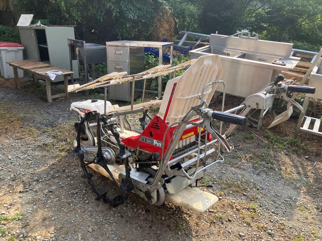 整備済み みのる産業 X-2 田植え機 ポット苗 2条植え 無農薬 自然栽培米