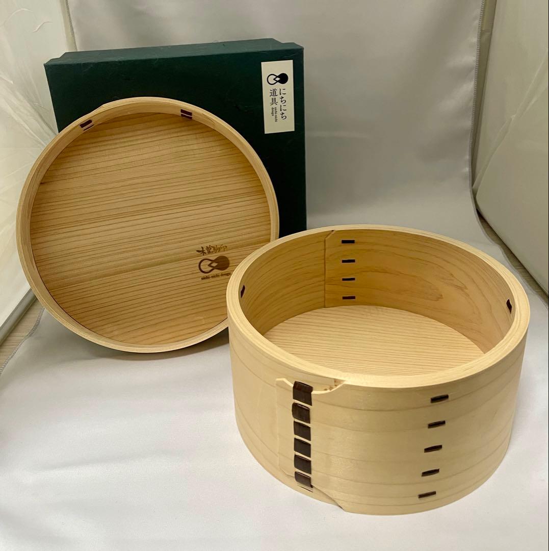 【レンジ対応】にちにち道具 曲げ輪のおひつ6寸(18cm)