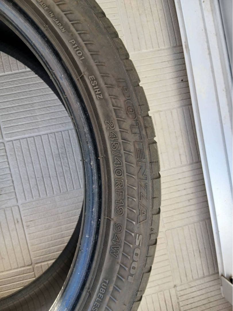 BRIDGESTONE POTENZA 4本