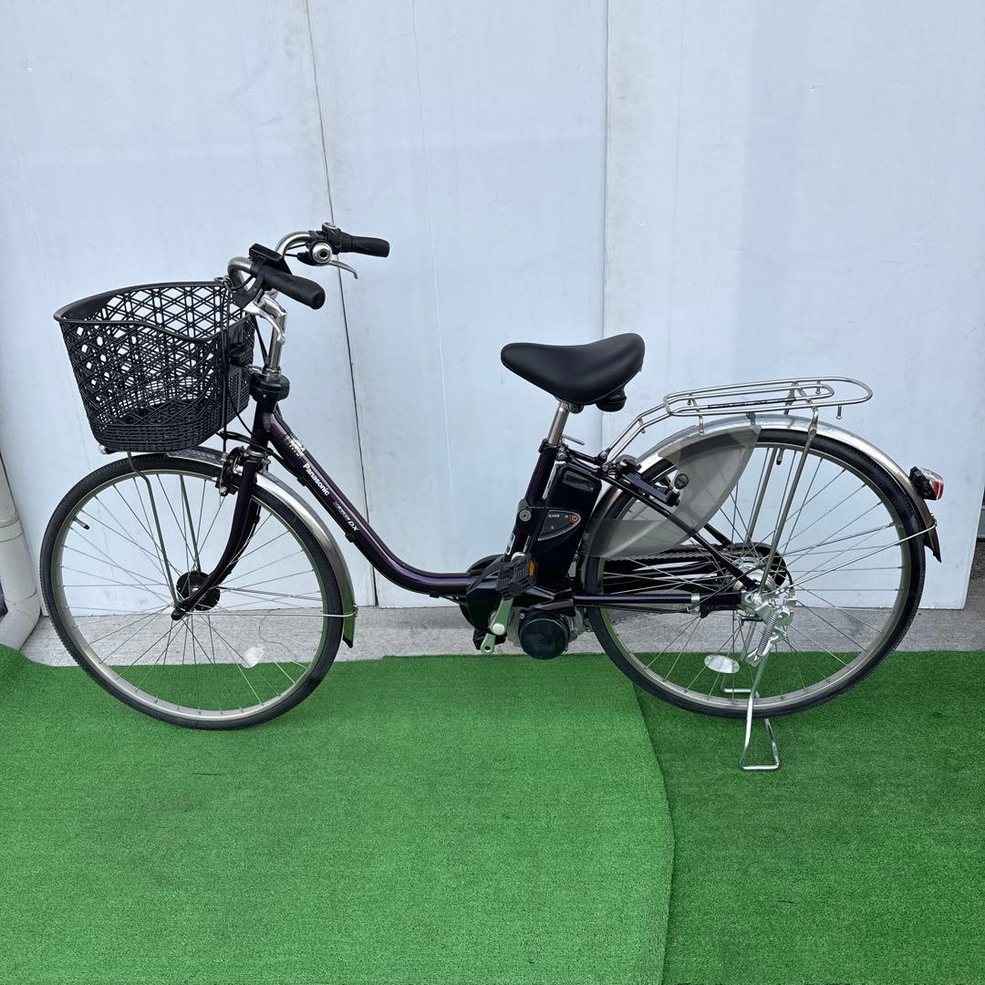 Panasonicパナソニック電動アシスト自転車26インチ8.9Ah ムラサキ