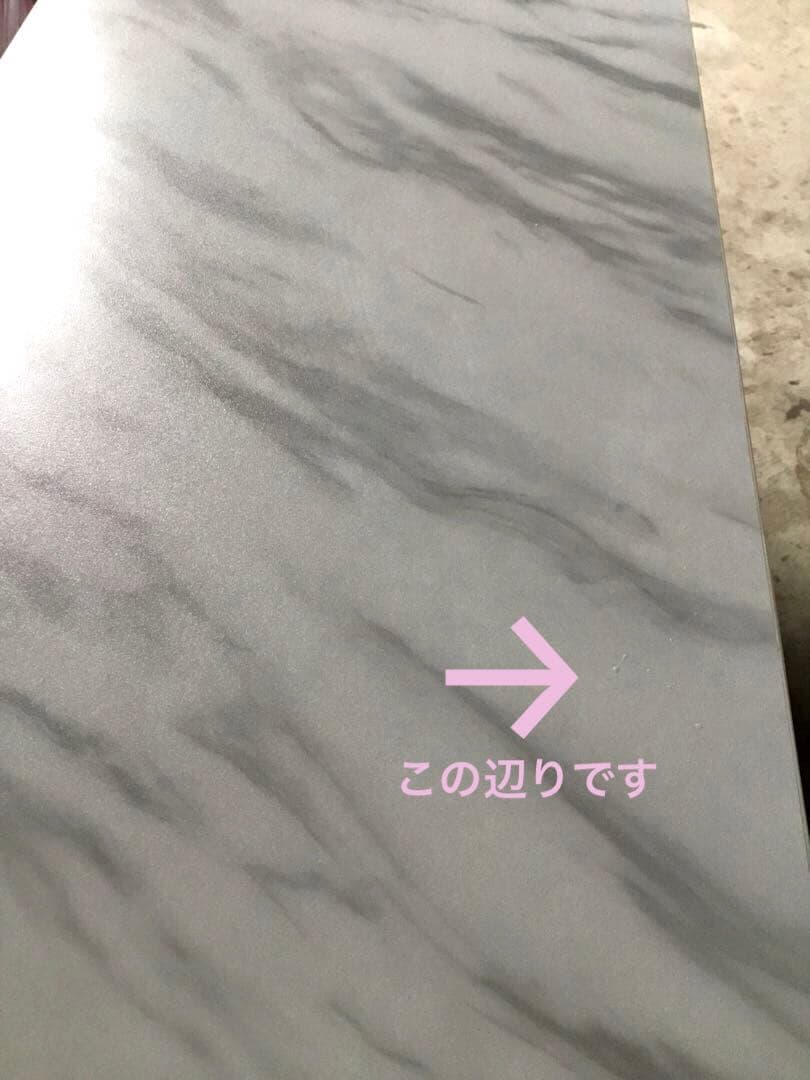 Francfranc エルドラド コスメデスク 白 大理石調 フランフラン