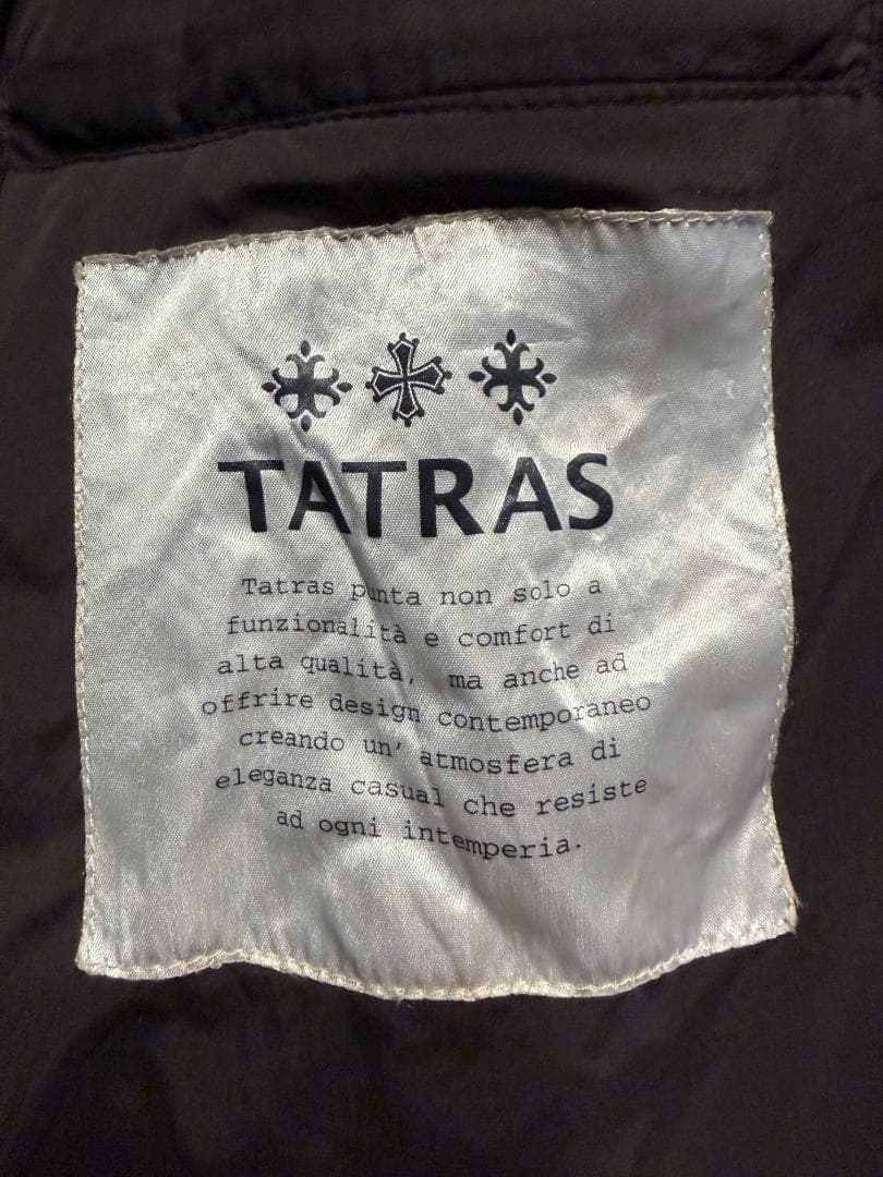 タトラス TATRAS ダウンジャケット　サイズ01　ブラック