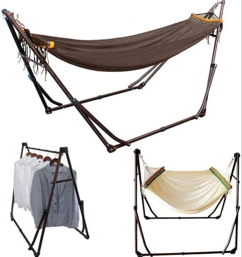 GROOVY 3way 自立式 ハンモック チェア 物干し アウトドア