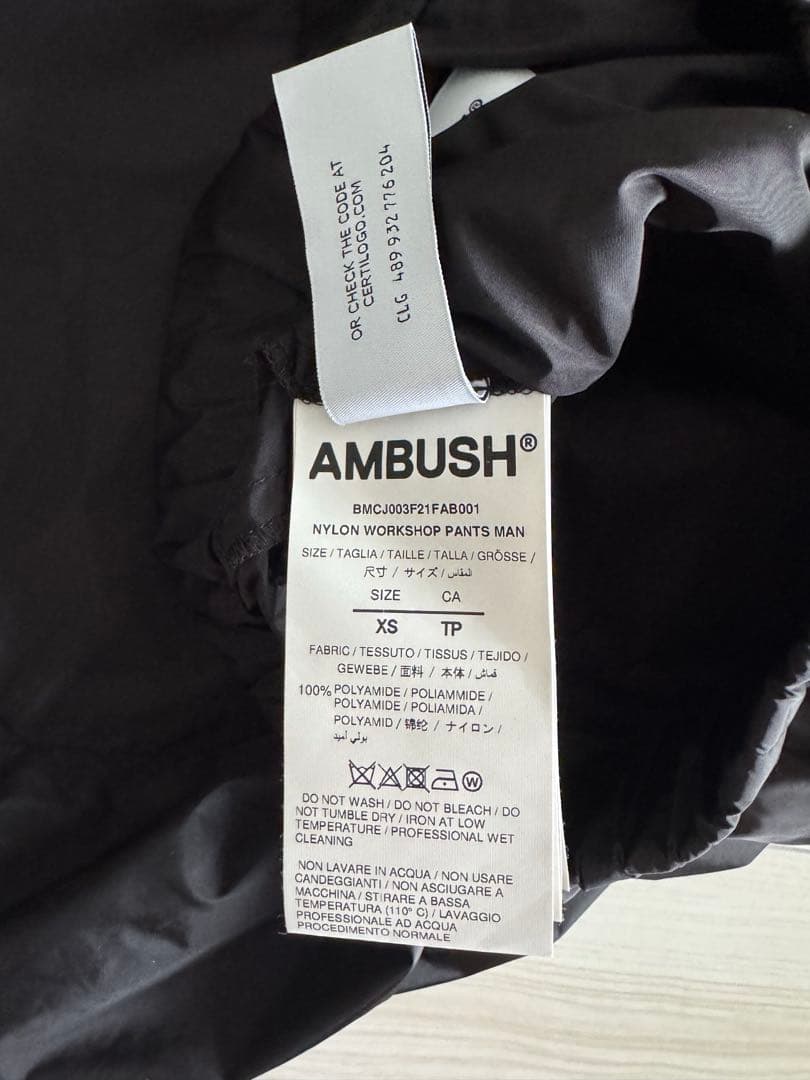 パンツ AMBUSH Nyron Workshop Pants