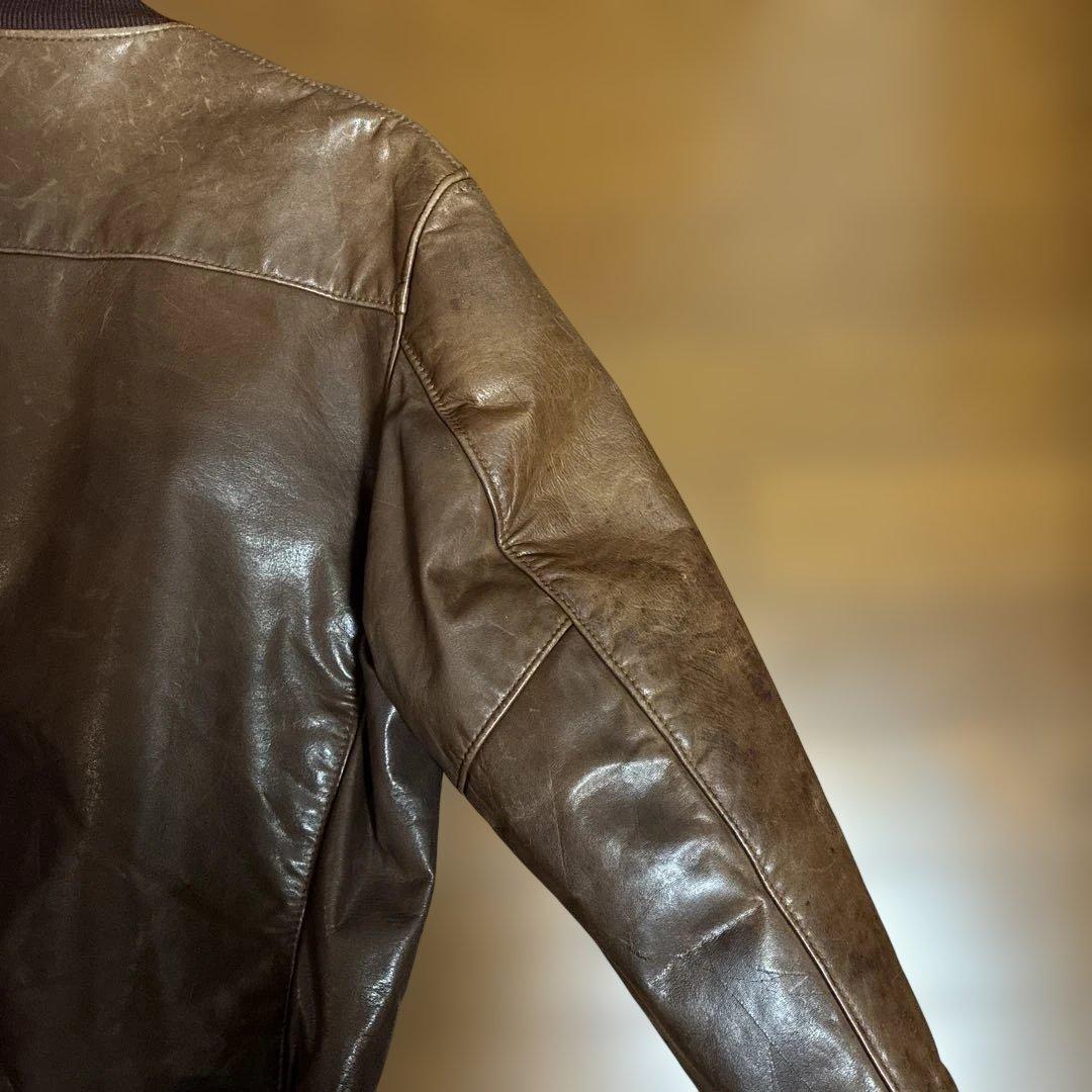 GOLDENBEAR ゴールデンベア レザー MA-1JKT