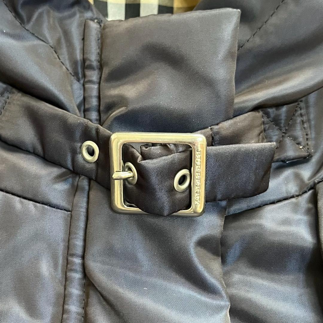 【美品】BURBERRY ダウンジャケット ノバチェック　ホースロゴ　S相当