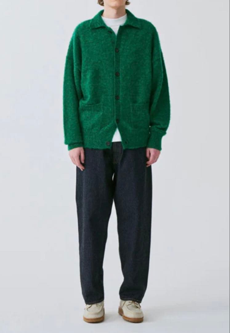 トップス Brushed Wool Mohair Cardigan