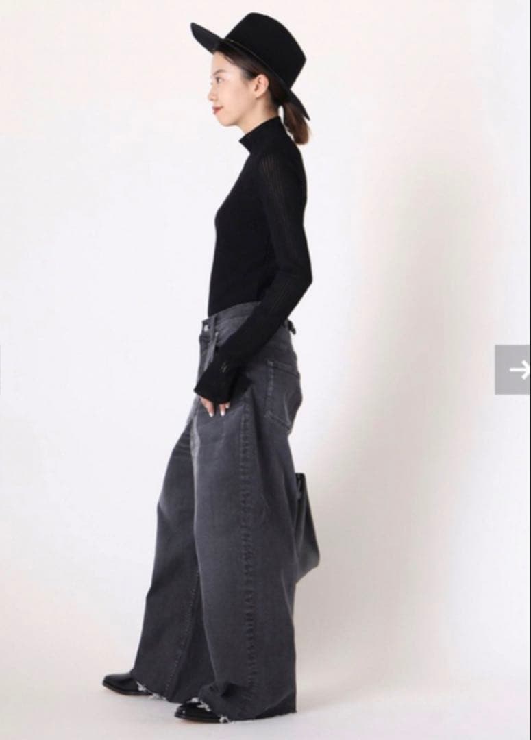 【MUSE de Deuxieme Classe 】SURT バギーデニム