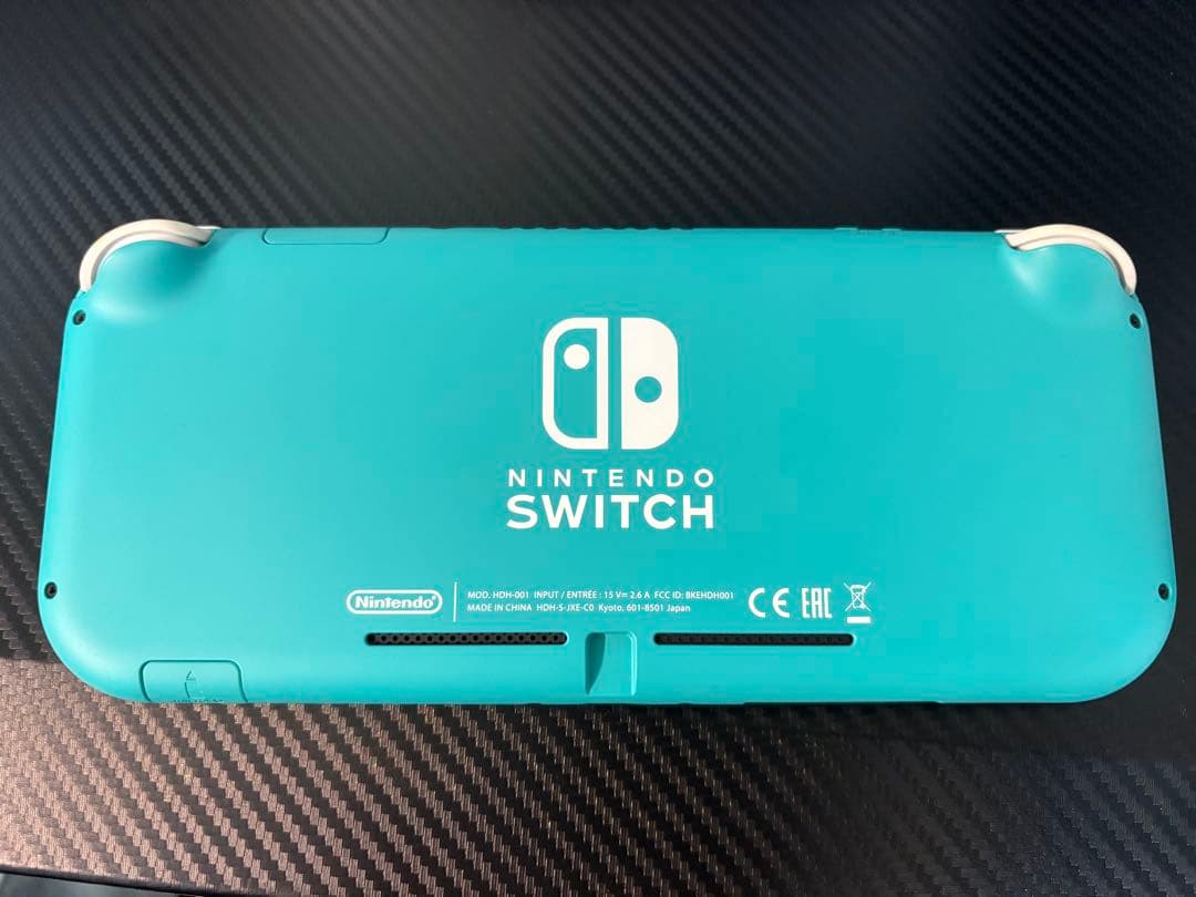 Nintendo Switch Lite ターコイズ ケース、SDカード付き