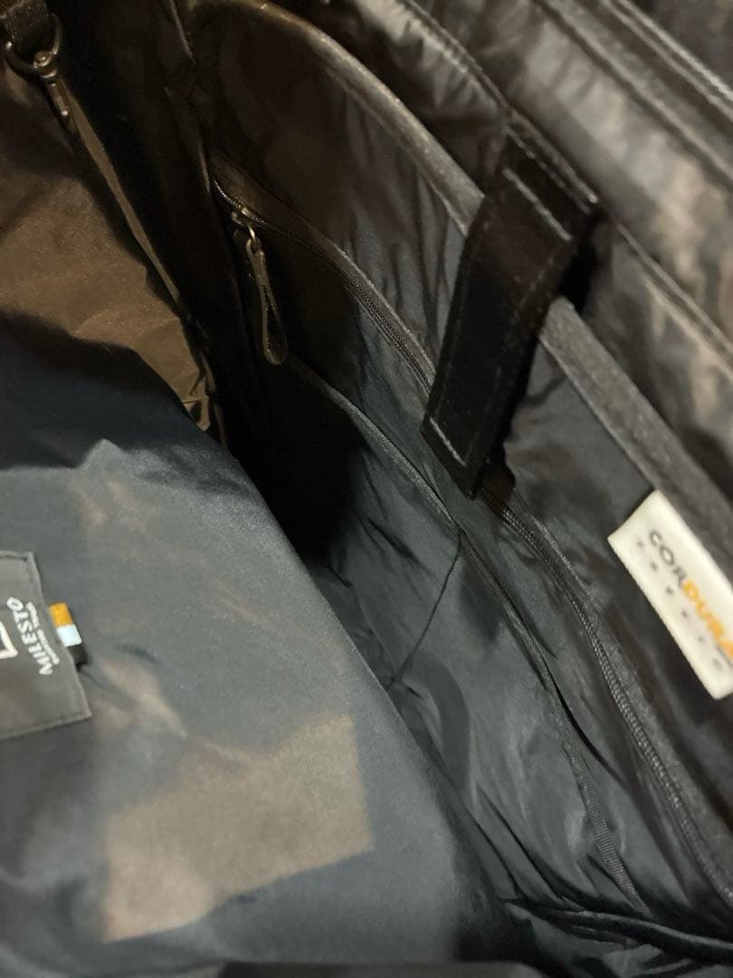 【美品】MILESTO STLAKT バックパック リュック　ヘザーブラック