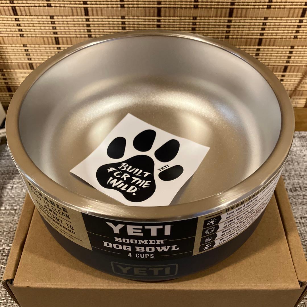 YETI Boomer Dog Bowl 4カップ　ネイビー