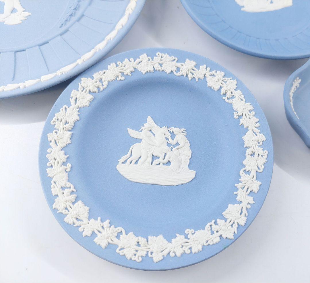Wedgewood ジャスパー 花瓶 プレート 時計他 13点まとめて