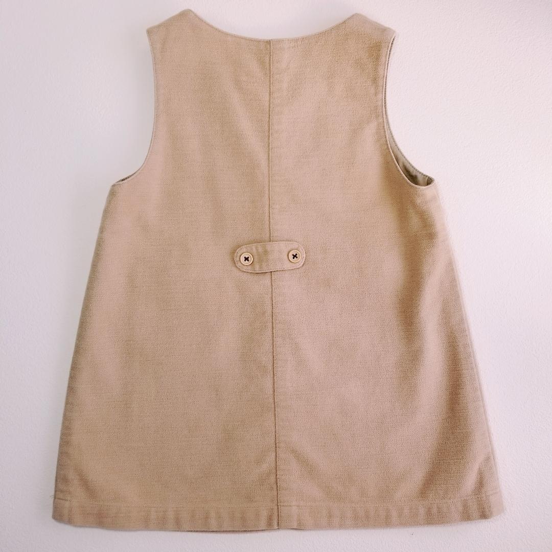3386 3237 ファミリア 90 ワンピース ジャンバースカート