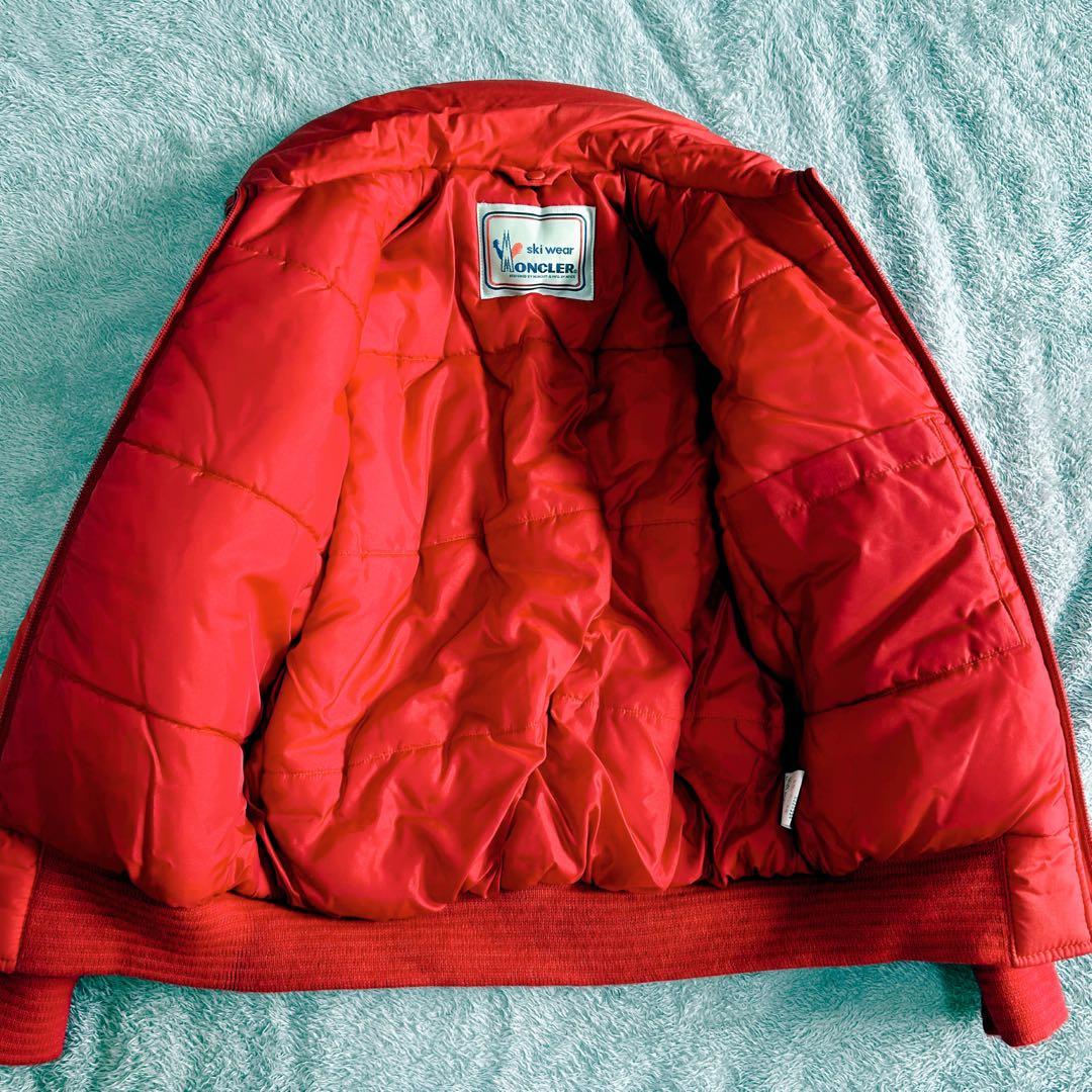 OLD MONCLER ski wear モンクレール　スキーウェア　レッド