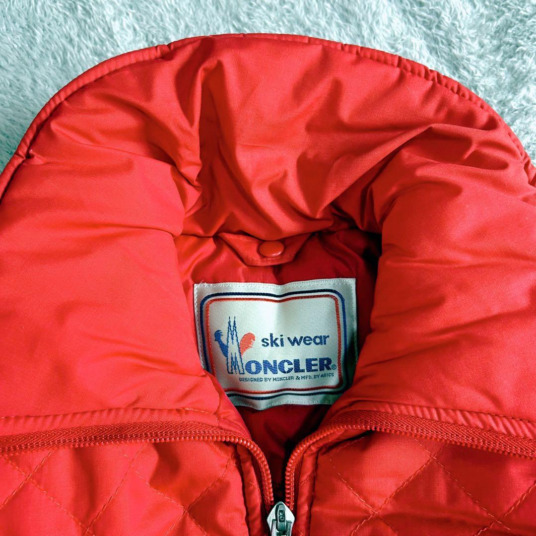 OLD MONCLER ski wear モンクレール　スキーウェア　レッド