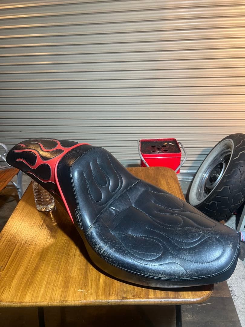 ハーレー ショベルヘッド corbin コルビン シート ガンファイター