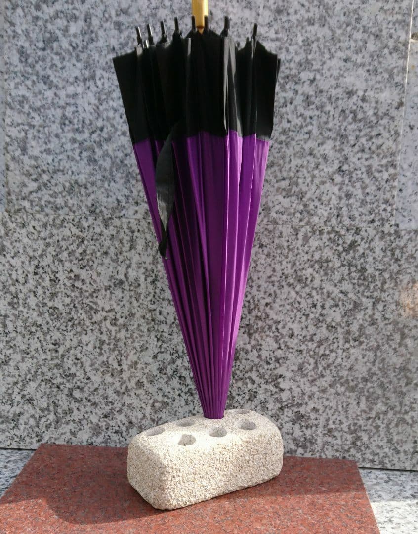 傘立て(石製品) 国産サビ御影石 【umbrella stand】