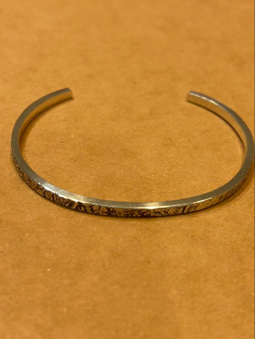 《Tashkent》 アクアシルバー バングル