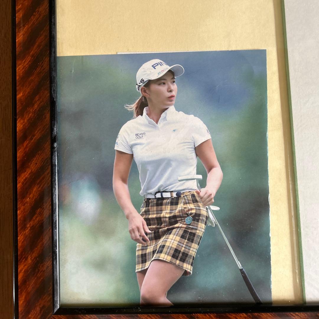 LPGAツアー 渋野日向子サイン入り色紙