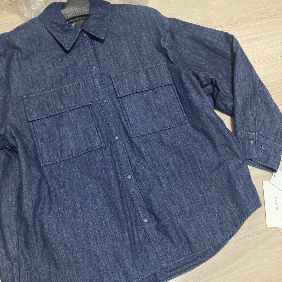 新品タグ付きCLOCHE/クロッシェ　中綿デニムジャケット　アウター