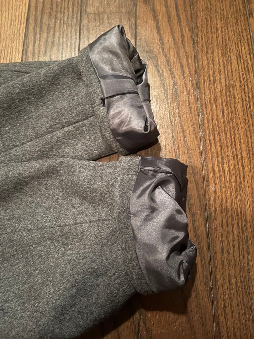 【美品】JOURNAL STANDARD スーパー140ビーバーノーカラーコート