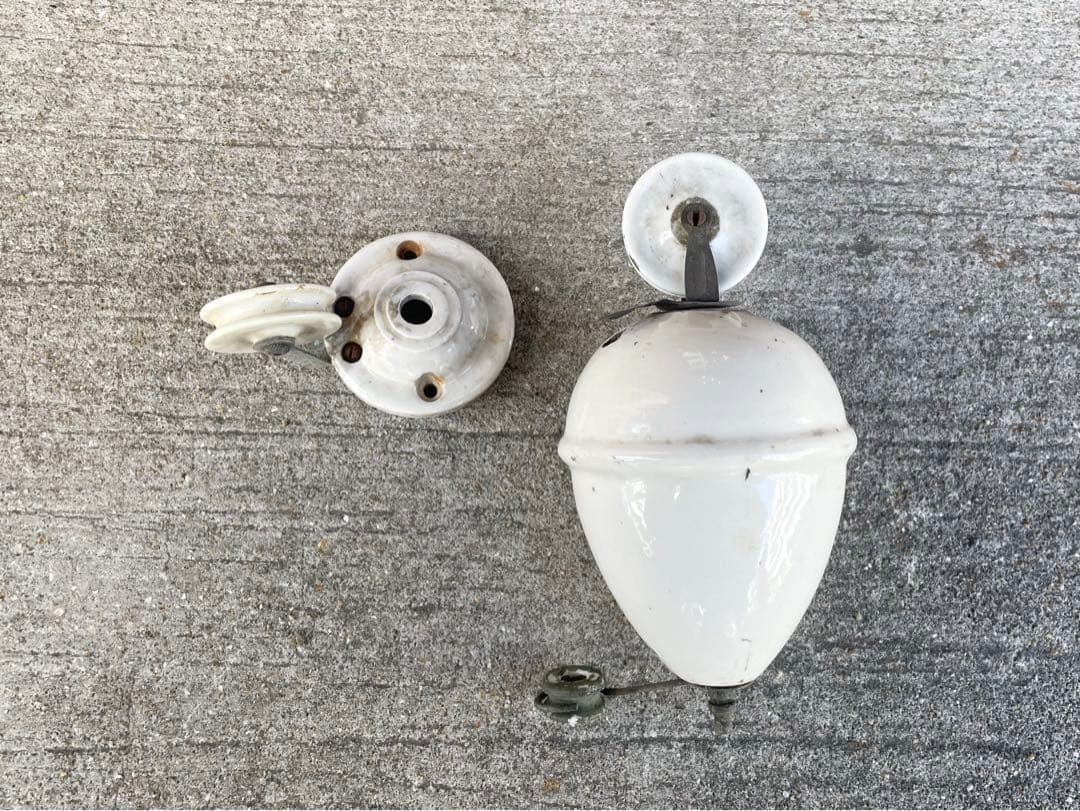 最安値！2-5. フランスアンティーク 滑車 セット バランサー アトリエ