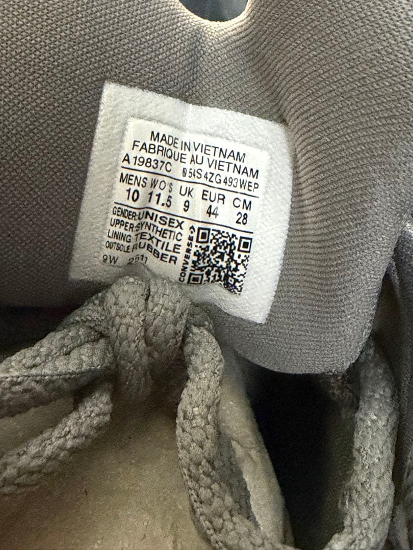 US10 新品 SHAI 001 converse Ares Gray SGA