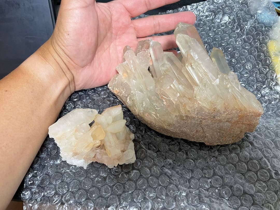 レインボー入りピンクレムリアンシード