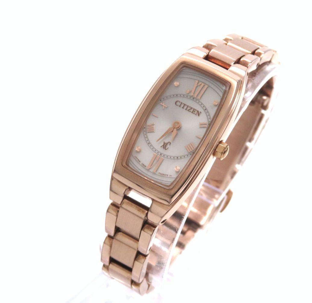 【EG2872-52A】☆新品同様☆ CITIZEN シチズン 時計 クロスシー