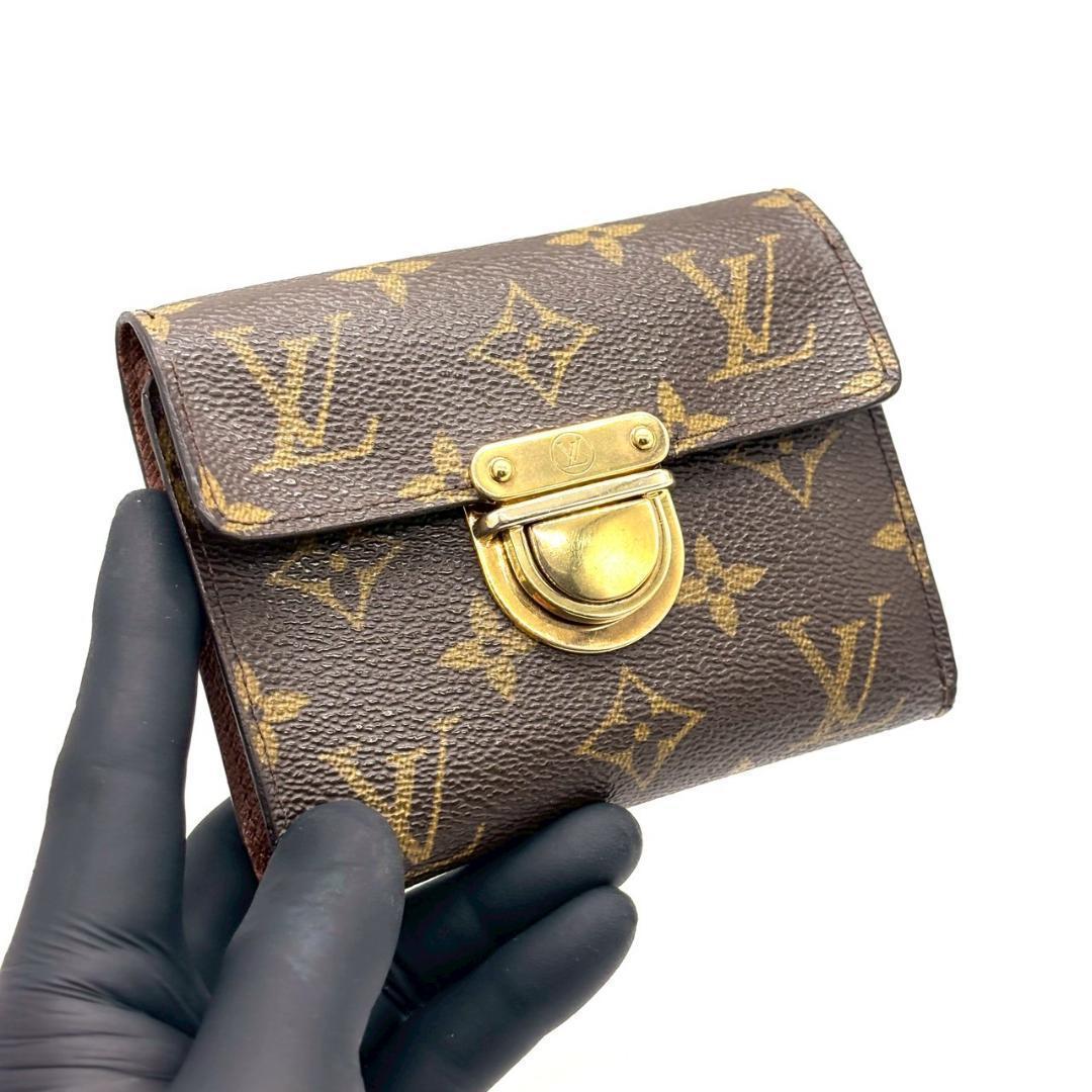 c*꒱様 ルイヴィトン　三つ折り財布 10カード モノグラム コアラ コンパクト