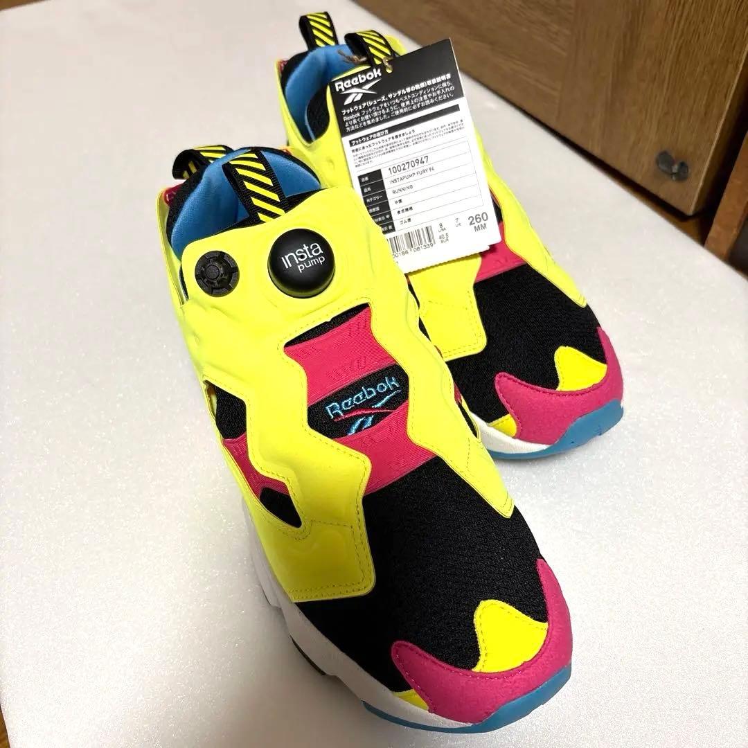ヒ*ン様 Reebok インスタポンプフューリー 260