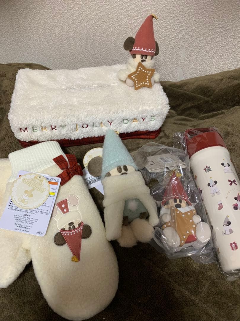 ディズニークリスマスリンリンリンまとめグッズ売り